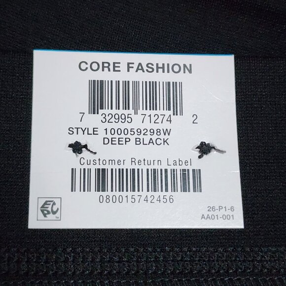 INC International Concepts Pants Womens Plus Size 28WP Black Pull On Skinny - Picture 5 of 8